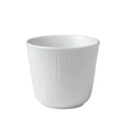 White Fluted Termokrus 26 cl