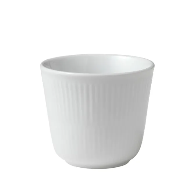 White Fluted Termokrus 26 cl