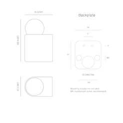 White Porcelain Series D1 White Gloss