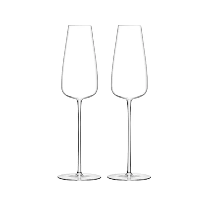 Wine Culture Champagne Flute - Set of 2