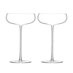 Wine Culture Champagne Saucer - Set of 2