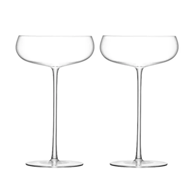Wine Culture Champagne Saucer - Set of 2