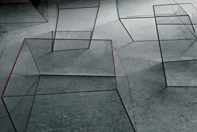 WIR03 Wireframe Coffee Table