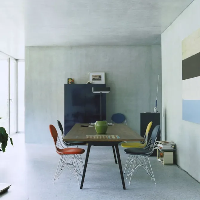 Wire Chair DKR-2 stol Basic Dark