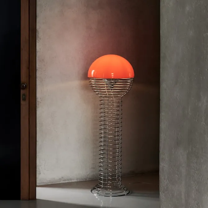 Wire Floor Lamp