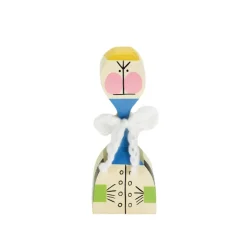 Wooden Doll No. 21 träfigur